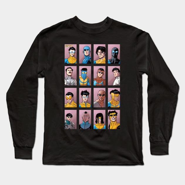 invincible variant Long Sleeve T-Shirt by super villain